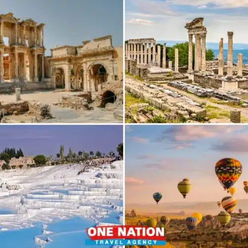 Explore Turkey's heritage on a 6-day tour of Ephesus, Pergamon, Pamukkale, and Cappadocia.