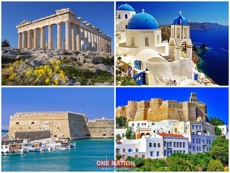 8 Days Athens, Crete, Heraklion, Mykonos, Patmos, Santorini and ...