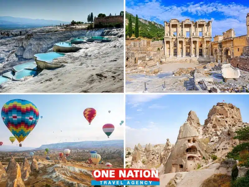 5 Day Pamukkale Ephesus and Cappadocia Tour by Plane