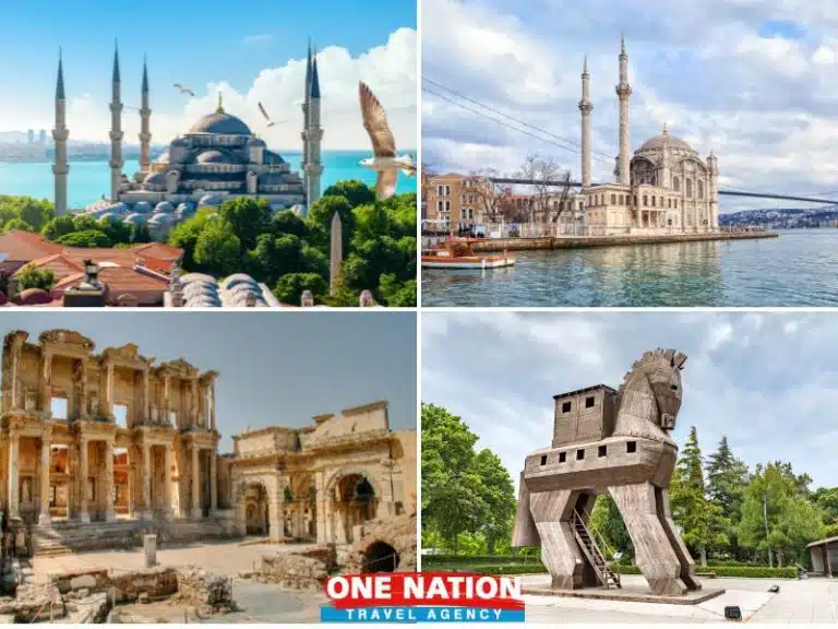 7-Day tour of Istanbul, Ephesus, and Troy, featuring historical landmarks, guided tours, and cultural experiences in Turkey.
