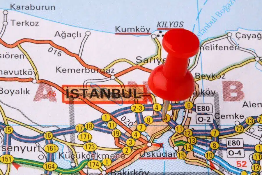 City of Istanbul Map: Discover Iconic Landmarks and Cultural Treasures